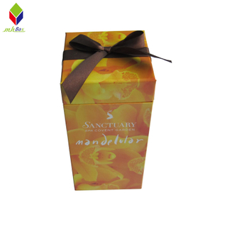 Square Tube Lid and Base Gift Box for Cosmetic/Tea Packaging