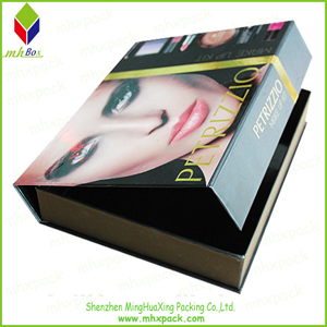 Folding paper Gift Cosmetic Box with Magnet
