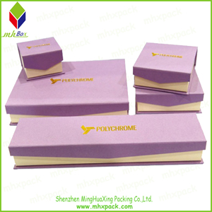Noble Heavy Printing Paper Box for Set Jewelry