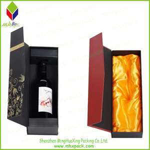 Folding Paper gift Wine Box 