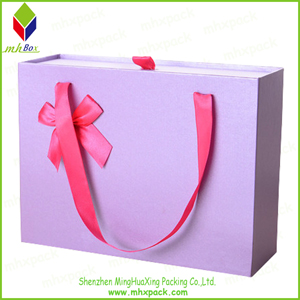 Portable Slide Packing Paper Gift Box