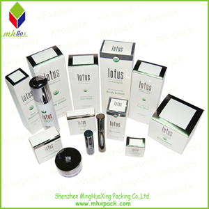 Customized Set Cosmetic Packaging Cardboard Box