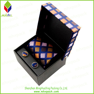 Rigid Paper Gift Folding Box for Tie