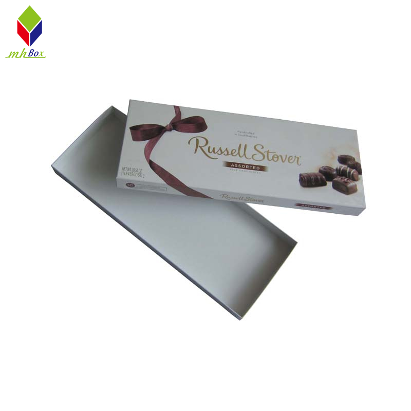 Custom Cardboard Lid and Base Gift Box Chocolate Packaging Box